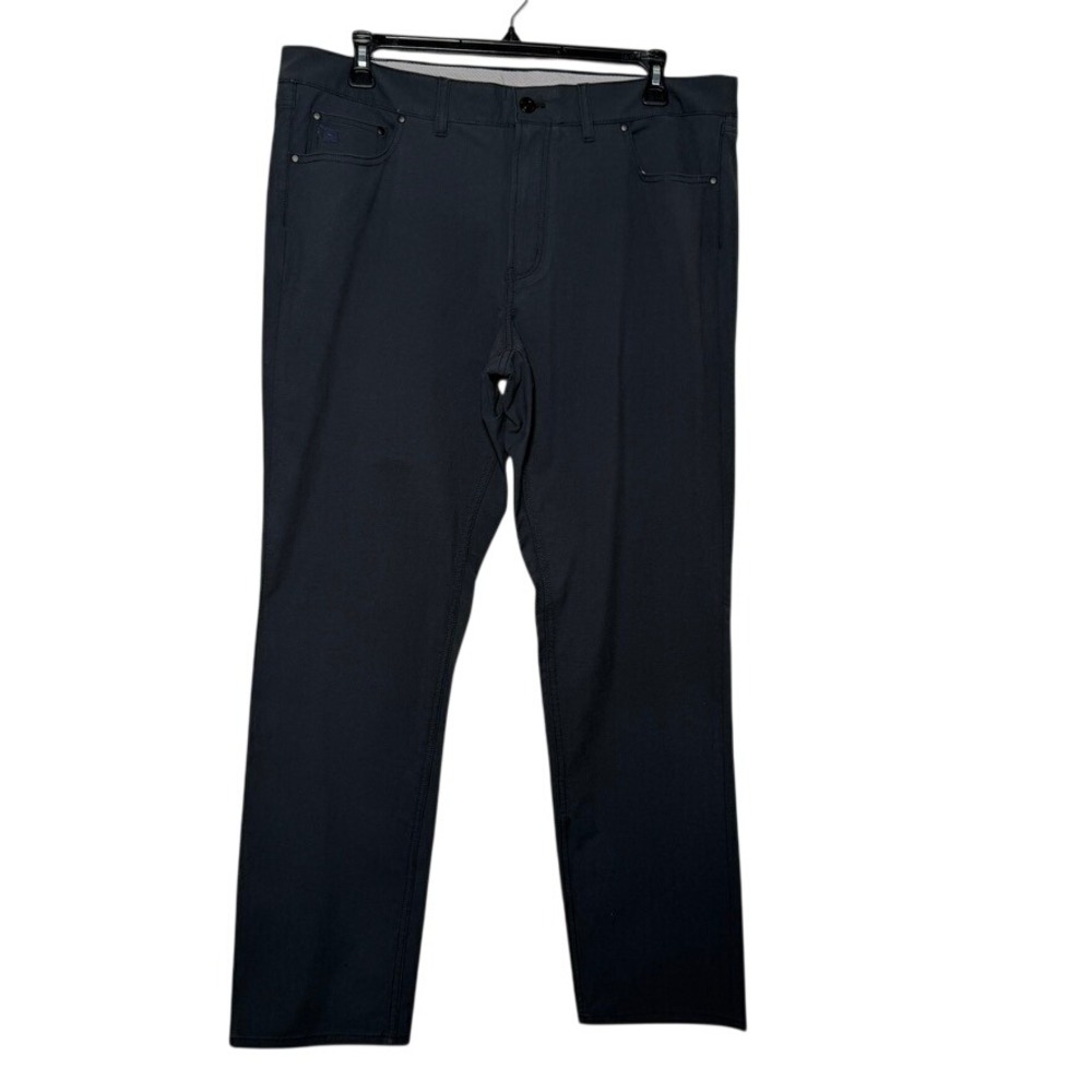 Vineyard Vines OTG 5 Pocket Pants Mens 38x32 Dark Gray Stretch Performance
